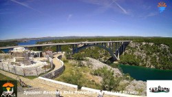 Skradin, řeka Krka, most A1