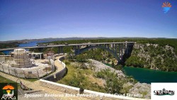 Skradin, řeka Krka, most A1
