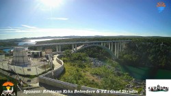 Skradin, řeka Krka, most A1