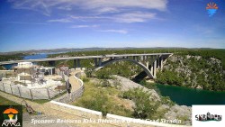 Skradin, řeka Krka, most A1