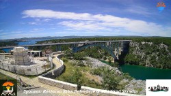 Skradin, řeka Krka, most A1