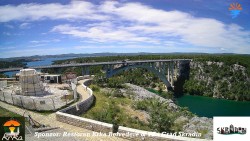 Skradin, řeka Krka, most A1
