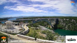 Skradin, řeka Krka, most A1