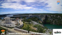 Skradin, řeka Krka, most A1