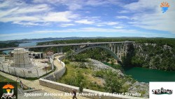 Skradin, řeka Krka, most A1