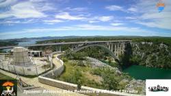 Skradin, řeka Krka, most A1