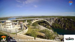 Skradin, řeka Krka, most A1