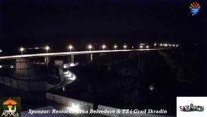 Městečko Skradin - Skradin, řeka Krka, most A1 - 16.6.2026 v 03:45 Městečko Skradin - Skradin, řeka Krka, most A1 - 16.6.2026 v 03:45