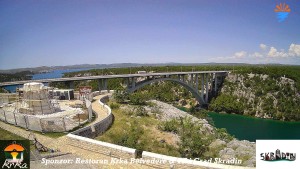 Městečko Skradin - Skradin, řeka Krka, most A1 - 16.6.2026 v 12:45 Městečko Skradin - Skradin, řeka Krka, most A1 - 16.6.2026 v 12:45