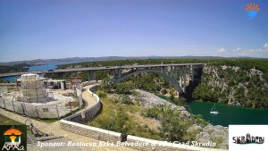 Městečko Skradin - Skradin, řeka Krka, most A1 - 16.6.2026 v 13:45 Městečko Skradin - Skradin, řeka Krka, most A1 - 16.6.2026 v 13:45