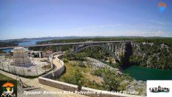 Skradin, řeka Krka, most A1
