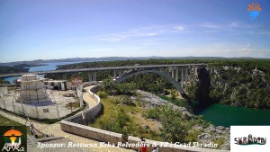 Die Stadt Skradin - Skradin, Fluss Krka, A1-Brücke - 16.6.2026 v 15:45 Die Stadt Skradin - Skradin, Fluss Krka, A1-Brücke - 16.6.2026 v 15:45