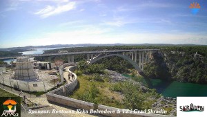 Die Stadt Skradin - Skradin, Fluss Krka, A1-Brücke - 16.6.2026 v 16:45 Die Stadt Skradin - Skradin, Fluss Krka, A1-Brücke - 16.6.2026 v 16:45