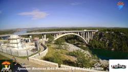 Skradin, řeka Krka, most A1