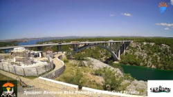Skradin, řeka Krka, most A1