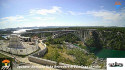 Skradin, řeka Krka, most A1