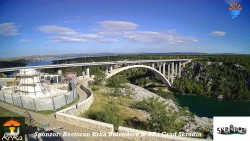 Skradin, řeka Krka, most A1
