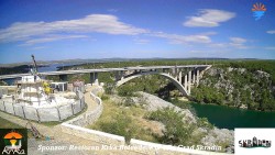 Skradin, řeka Krka, most A1