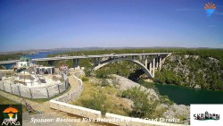 Skradin, řeka Krka, most A1