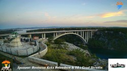 Skradin, řeka Krka, most A1