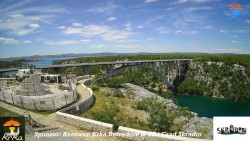 Skradin, řeka Krka, most A1