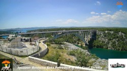 Skradin, řeka Krka, most A1
