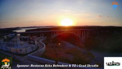 Skradin, řeka Krka, most A1