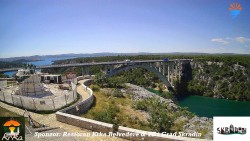 Skradin, řeka Krka, most A1