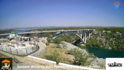 Skradin, řeka Krka, most A1