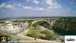 Skradin, řeka Krka, most A1