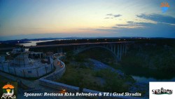 Skradin, řeka Krka, most A1