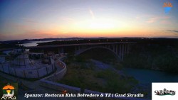 Skradin, řeka Krka, most A1