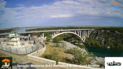 Skradin, řeka Krka, most A1