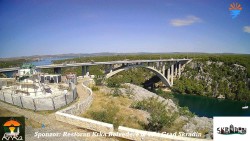 Skradin, řeka Krka, most A1