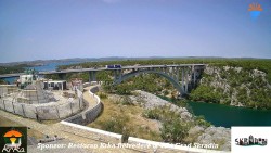 Skradin, řeka Krka, most A1
