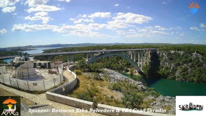 The town of Skradin - Skradin, Krka River, A1 bridge - 22.7.2026 v 15:30 The town of Skradin - Skradin, Krka River, A1 bridge - 22.7.2026 v 15:30