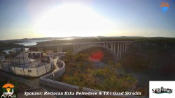 Skradin, Krka River, A1 bridge