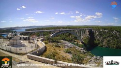 Skradin, řeka Krka, most A1