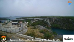 Skradin, řeka Krka, most A1