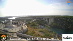 Skradin, řeka Krka, most A1