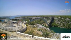 Skradin, Krka River, A1 bridge