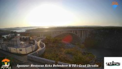 Skradin, řeka Krka, most A1