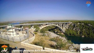 Městečko Skradin - Skradin, řeka Krka, most A1 - 31.7.2026 v 08:45 Městečko Skradin - Skradin, řeka Krka, most A1 - 31.7.2026 v 08:45