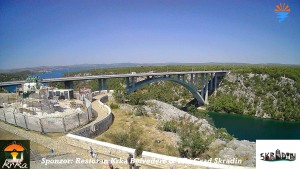 Městečko Skradin - Skradin, řeka Krka, most A1 - 31.7.2026 v 11:45 Městečko Skradin - Skradin, řeka Krka, most A1 - 31.7.2026 v 11:45