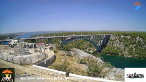 Městečko Skradin - Skradin, řeka Krka, most A1 - 31.7.2026 v 12:45 Městečko Skradin - Skradin, řeka Krka, most A1 - 31.7.2026 v 12:45