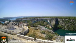 Skradin, řeka Krka, most A1