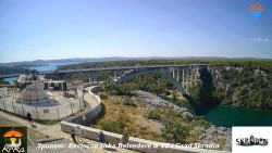 Skradin, řeka Krka, most A1