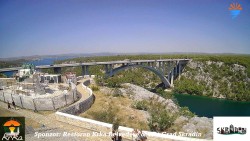 Skradin, řeka Krka, most A1