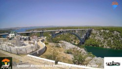 Skradin, řeka Krka, most A1