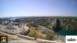 Skradin, Krka River, A1 bridge
